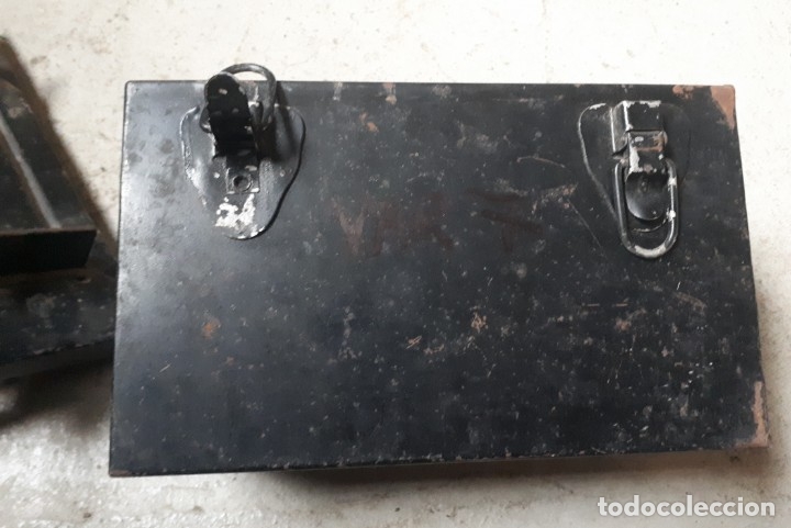 Militaria: Caja &iquest;tel&eacute;fono? de campa&ntilde;a - Foto 5