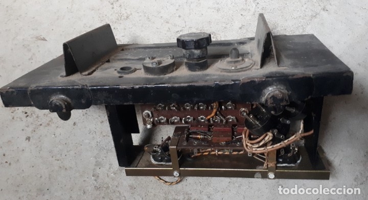 Militaria: Caja &iquest;tel&eacute;fono? de campa&ntilde;a - Foto 4