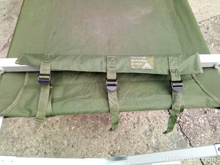Militaria: CAMA DE CAMPA&Ntilde;A. DEL EJERCITO ALEMAN Y INGLES - Foto 3