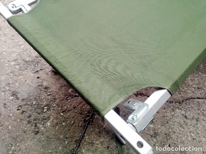 Militaria: CAMA DE CAMPA&Ntilde;A. DEL EJERCITO ALEMAN Y INGLES - Foto 5