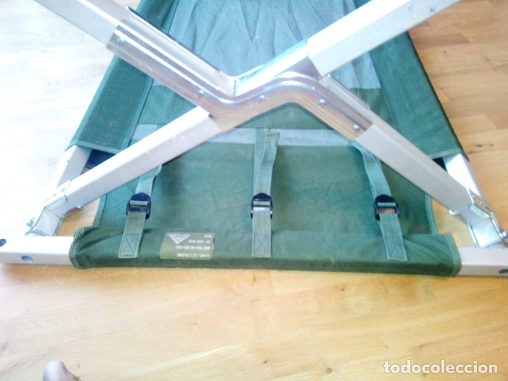 Militaria: CAMA DE CAMPA&Ntilde;A. DEL EJERCITO ALEMAN Y INGLES - Foto 7