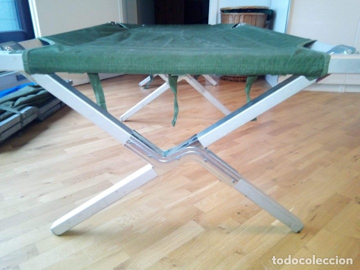 Militaria: CAMA DE CAMPA&Ntilde;A. DEL EJERCITO ALEMAN Y INGLES - Foto 9