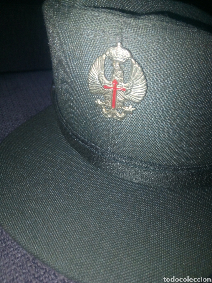 Militaria: Gorra del ej&eacute;rcito de Tierra espa&ntilde;ol - Foto 1