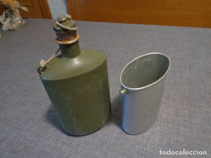 Militaria: cantimplora Suiza Sigg a&ntilde;o 1940 - Foto 3