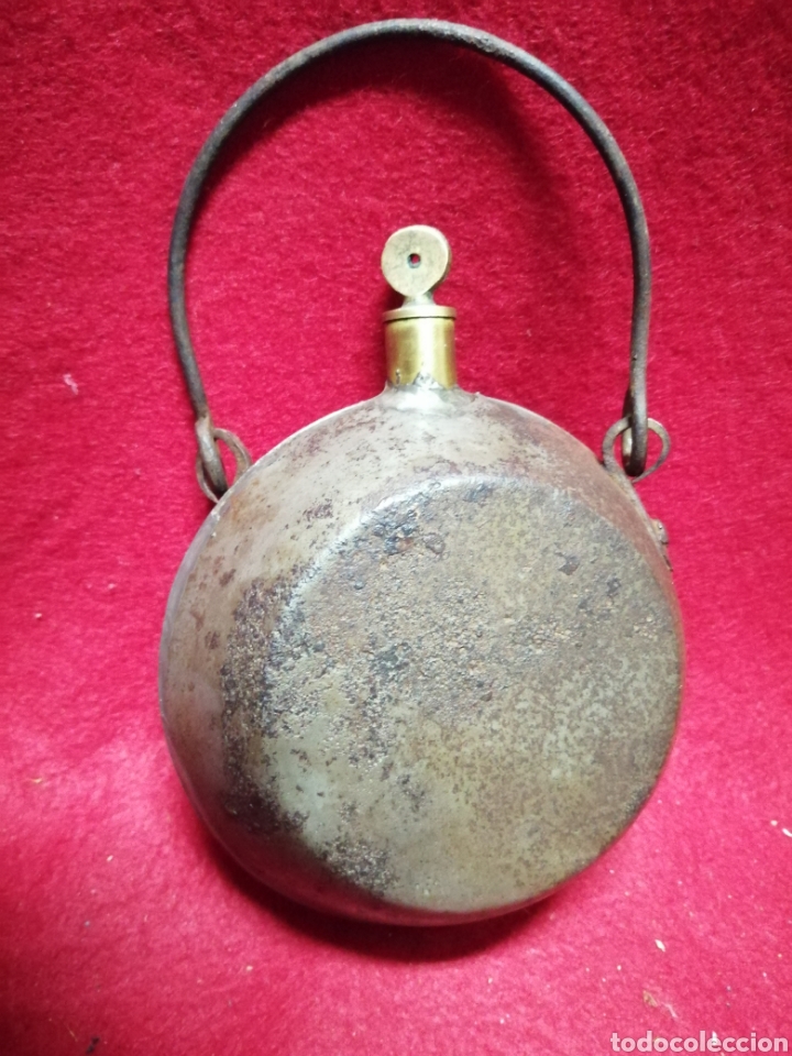 Militaria: Cantimplora de ac&eacute;ite, XVIII, XVIII. - Foto 2