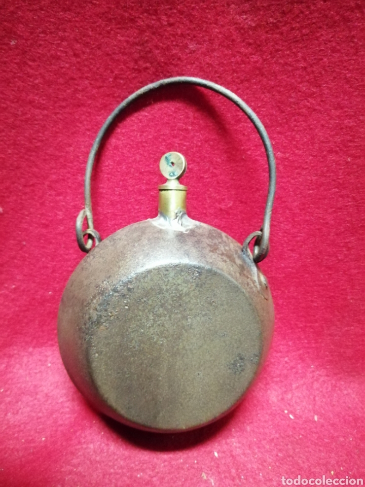 Militaria: Cantimplora de ac&eacute;ite, XVIII, XVIII. - Foto 1