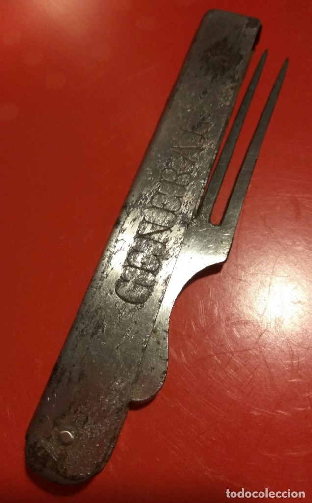 Militaria: CUBIERTO DE CAMPA&Ntilde;A, GRABADO GENERAL - Foto 3