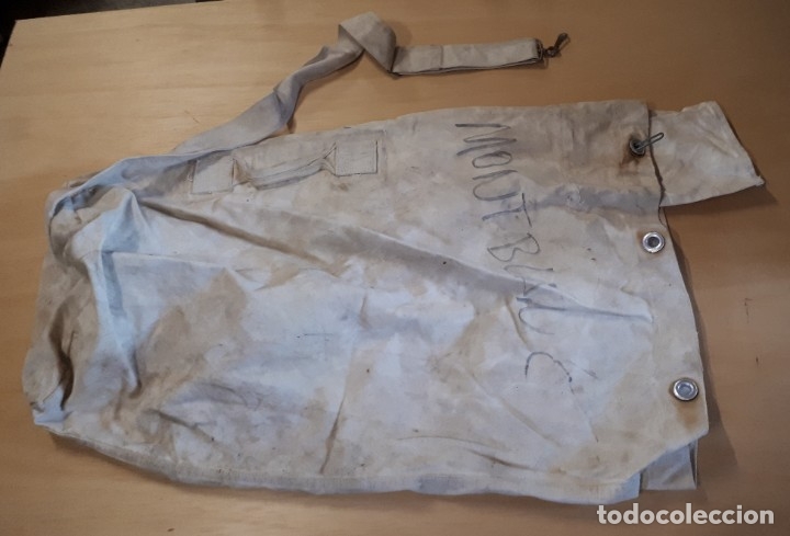 Militaria: Petate de Marina, blanco - Foto 1