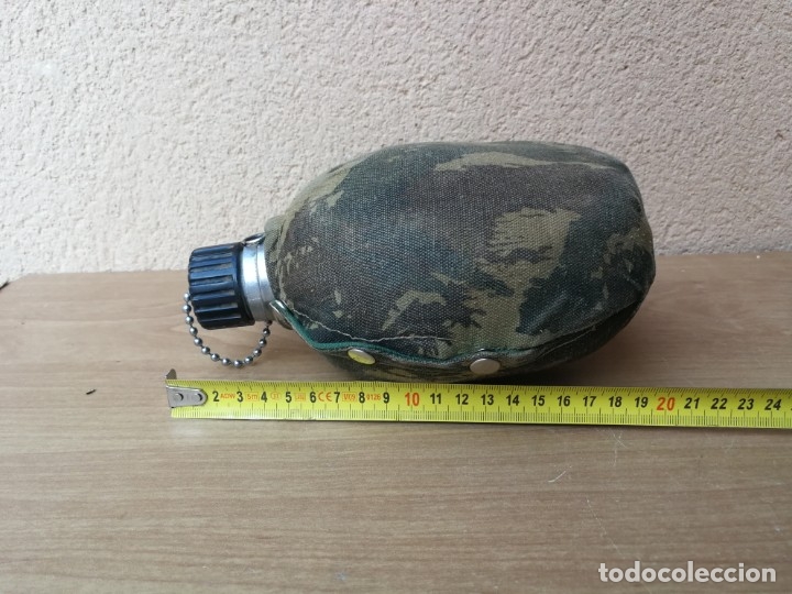 Militaria: ANTIGUA CANTIMPLORA EJ&Eacute;RCITO DE TIERRA ESPA&Ntilde;OL ALUMINIO - Foto 10