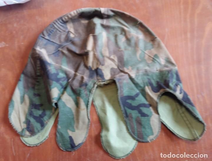 Militaria: Funda de casco, camuflaje bosque, DSA - Foto 1