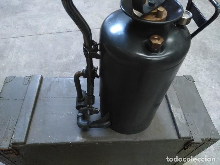 Militaria: COCINA DE CAMPA&Ntilde;A SUIZA CON COMPLEMENTOS - Foto 5