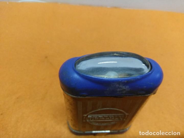 Militaria: linterna de petaca Pertrix 4,5v alemana - Foto 6