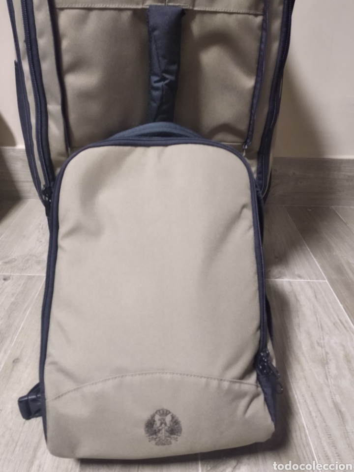 Petate / maleta con mochila desmontable ejercít - Vendido en Subasta -  193426845