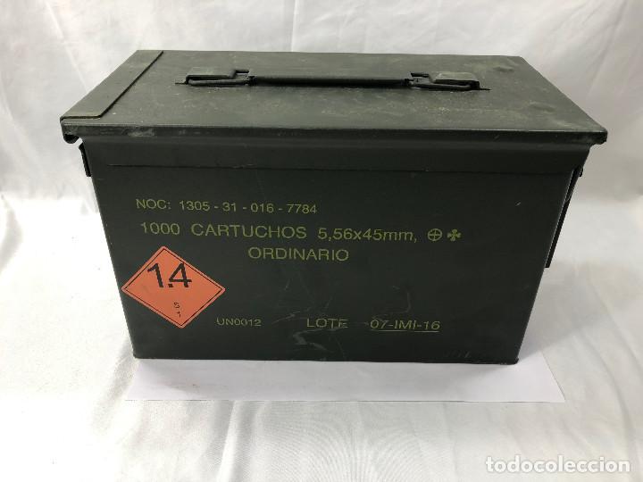 Militaria: CAJA MUNICION MILITAR - Foto 1