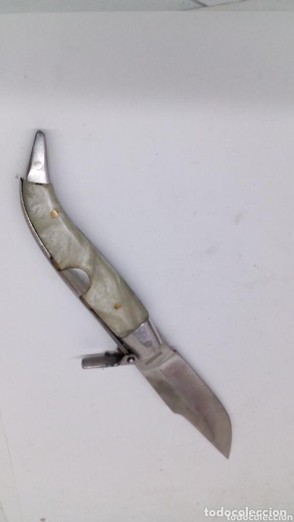 Militaria: Navaja mango nacarado - Foto 1