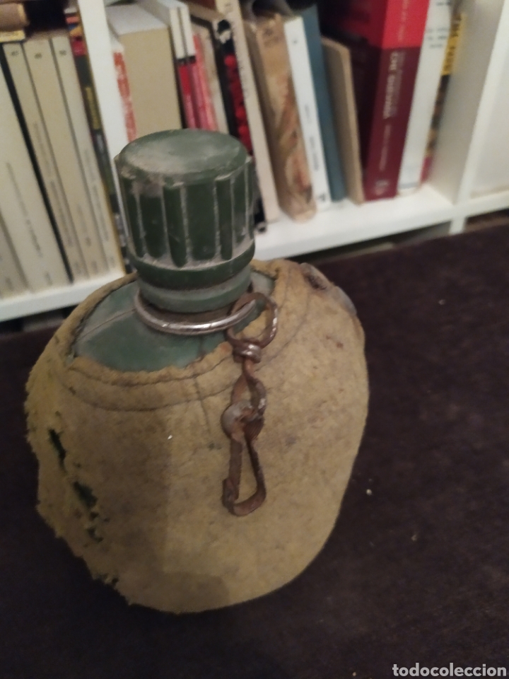 Militaria: Cantimplora del Ej&eacute;rcito mas bote de plastico cananbis - Foto 1