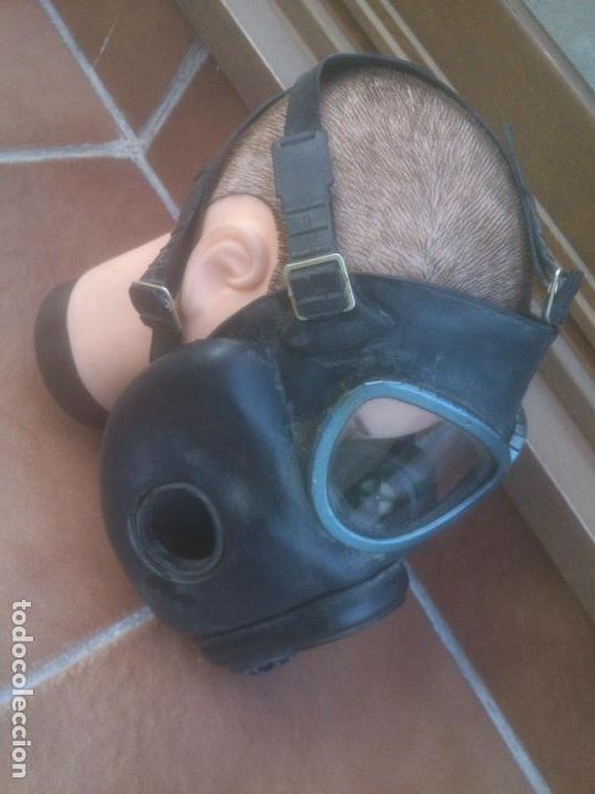 Militaria: MASCARA ANTI-GAS POLICIA