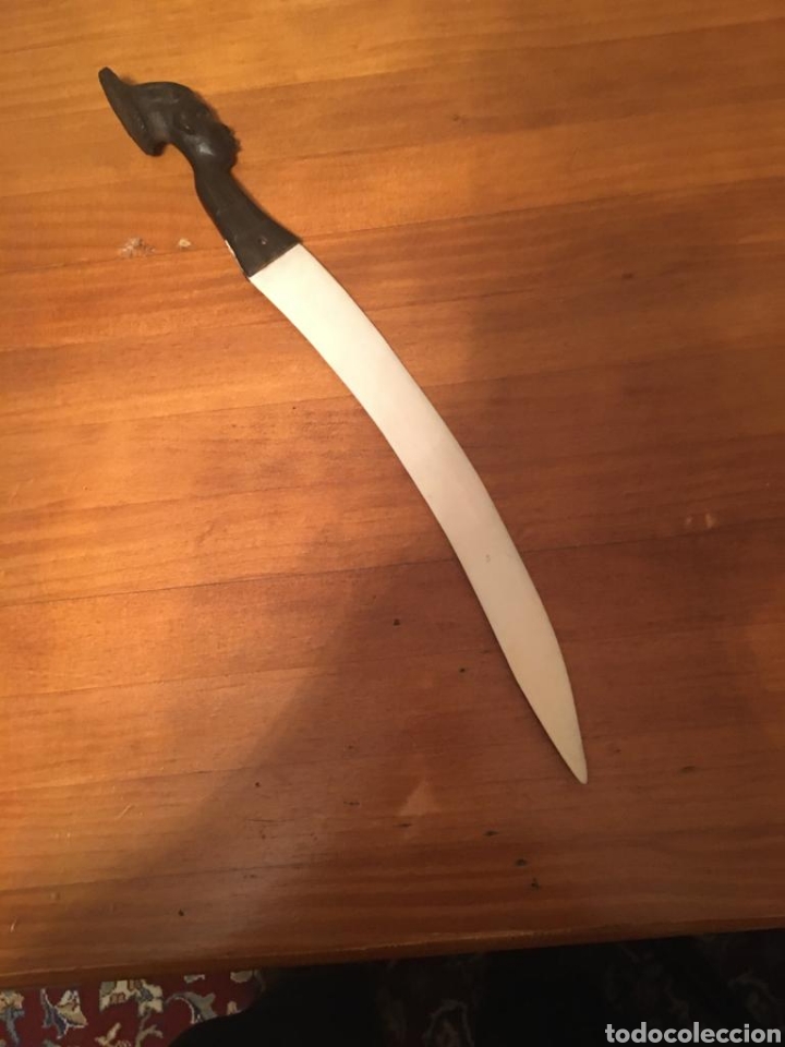 Militaria: Cuchillo de marfil - Foto 1