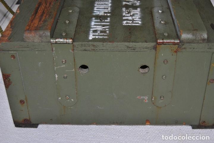 Militaria: CAJA DE MADERA DEL EJERCITO FRANCES - Foto 3