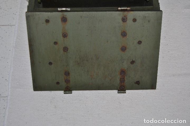 Militaria: CAJA DE MADERA DEL EJERCITO FRANCES - Foto 5