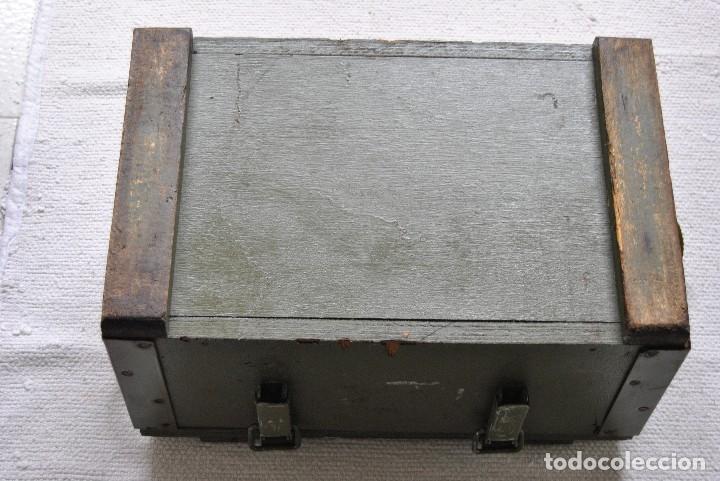 Militaria: CAJA DE MADERA DEL EJERCITO FRANCES - Foto 6