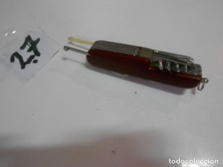 Militaria: KIT NAVAJA MULTIUSOS CON MUCHOS ACCESORIOS - Foto 3