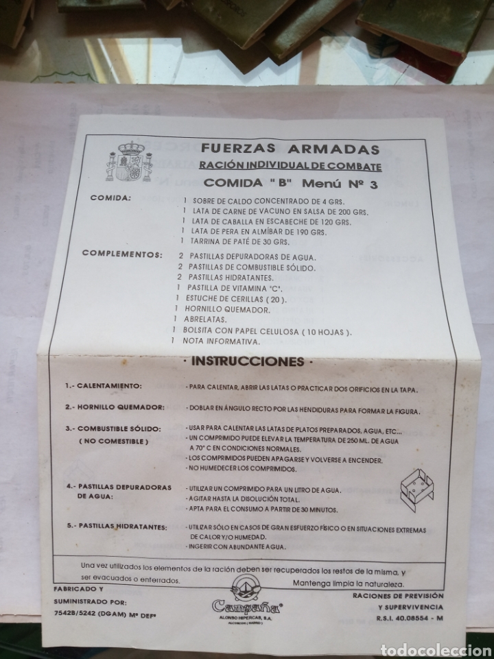 Militaria: GRAN LOTE EJERCITO ESPA&Ntilde;OL A&Ntilde;O 1999/2000 - Foto 2