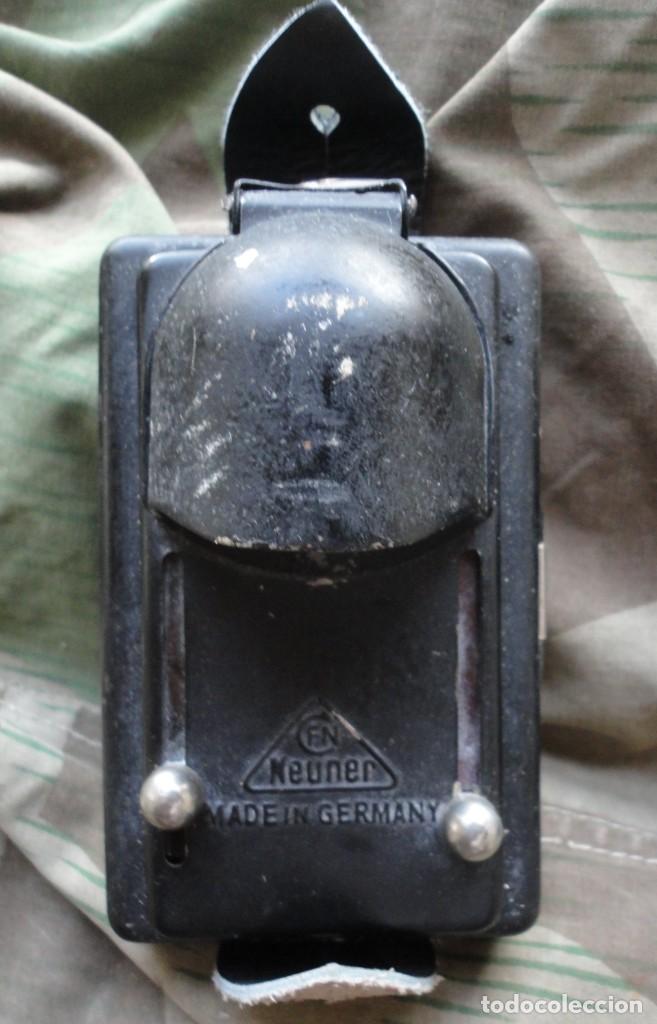 Militaria: linterna alemana - Foto 1