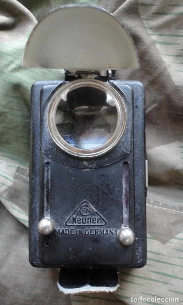 Militaria: linterna alemana - Foto 2