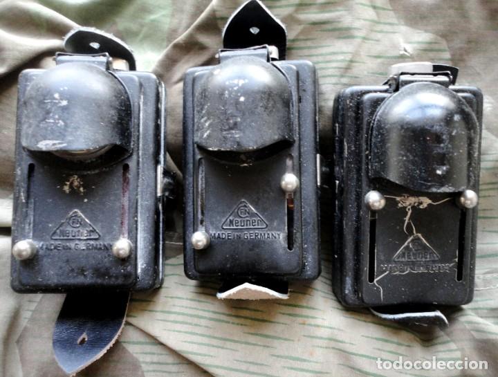 Militaria: linterna alemana - Foto 9
