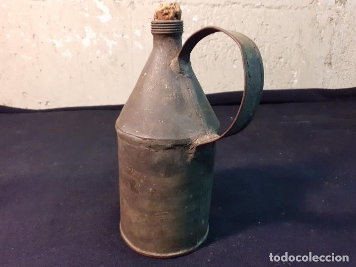 Militaria: Cantimplora cobre divisi&oacute;n azul - Foto 2
