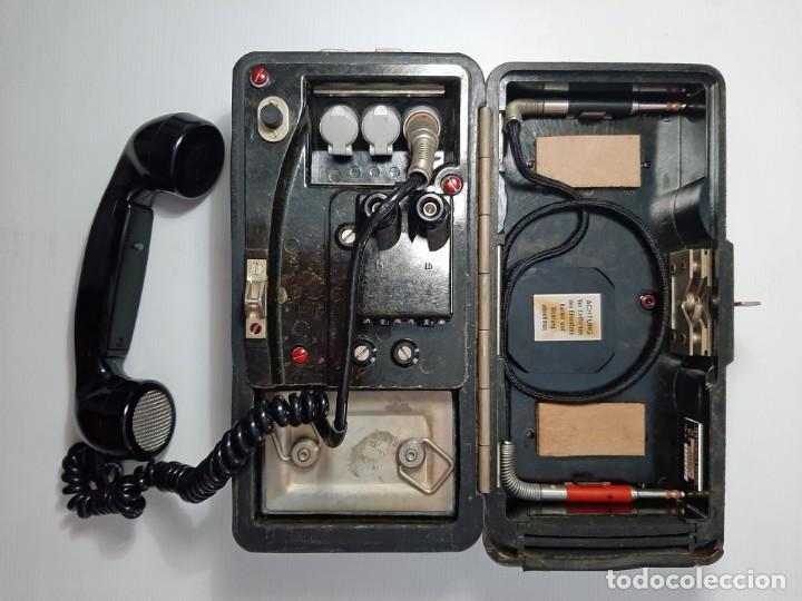 Militaria: TEL&Eacute;FONO DE CAMPA&Ntilde;A DEL EJ&Eacute;RCITO ALEM&Aacute;N. - Foto 2