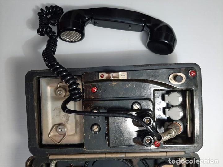 Militaria: TEL&Eacute;FONO DE CAMPA&Ntilde;A DEL EJ&Eacute;RCITO ALEM&Aacute;N. - Foto 3