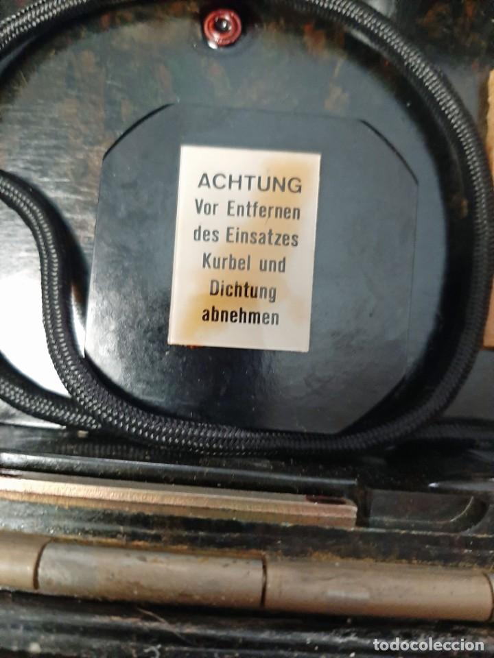 Militaria: TEL&Eacute;FONO DE CAMPA&Ntilde;A DEL EJ&Eacute;RCITO ALEM&Aacute;N. - Foto 5