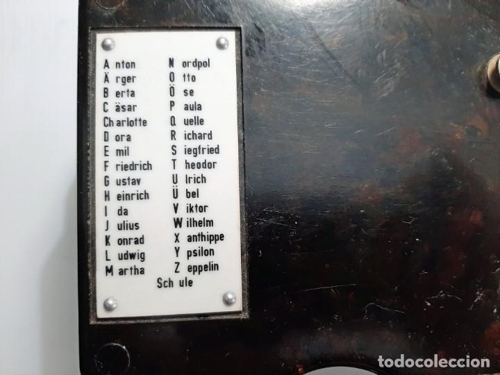 Militaria: TEL&Eacute;FONO DE CAMPA&Ntilde;A DEL EJ&Eacute;RCITO ALEM&Aacute;N. - Foto 10