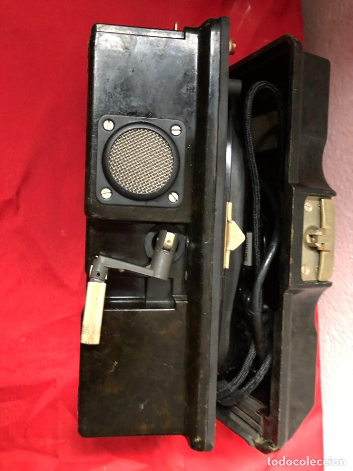 Militaria: TELEFONO ALEMAN DE CAMPA&Ntilde;A - Foto 6