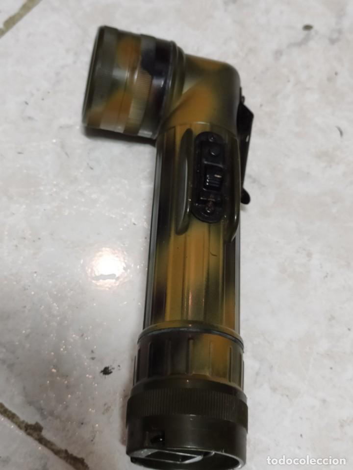 Militaria: LINTERNA CODO EJERCITO ESPA&Ntilde;OL, NI TIENE BOMBILLA - Foto 3