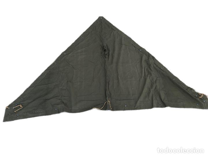 Militaria: ANTIGUO ZELTBAHN EJERCITO ESPA&Ntilde;OL VERDE - Foto 1