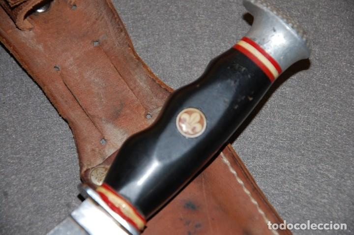 Militaria: CAMISA Y COMPLEMENTOS DE BOY SCOUT ESPA&Ntilde;A-MACHETE CANTIMPLORA Y BOINA- - Foto 12
