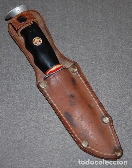 Militaria: CAMISA Y COMPLEMENTOS DE BOY SCOUT ESPA&Ntilde;A-MACHETE CANTIMPLORA Y BOINA- - Foto 16