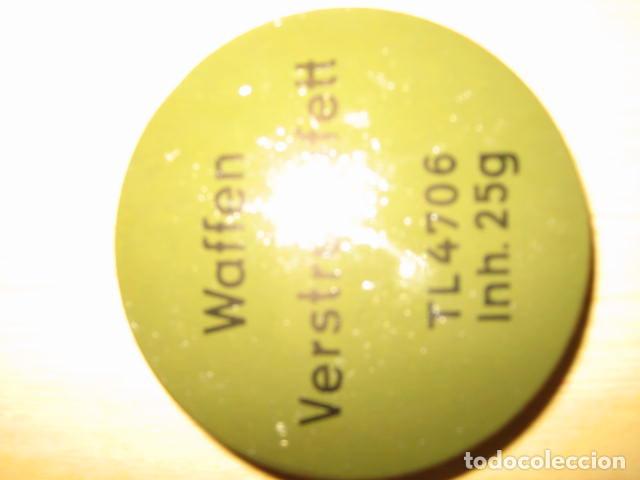 Militaria: Bote de grasa ejercito aleman.Waffen 25g. - Foto 1