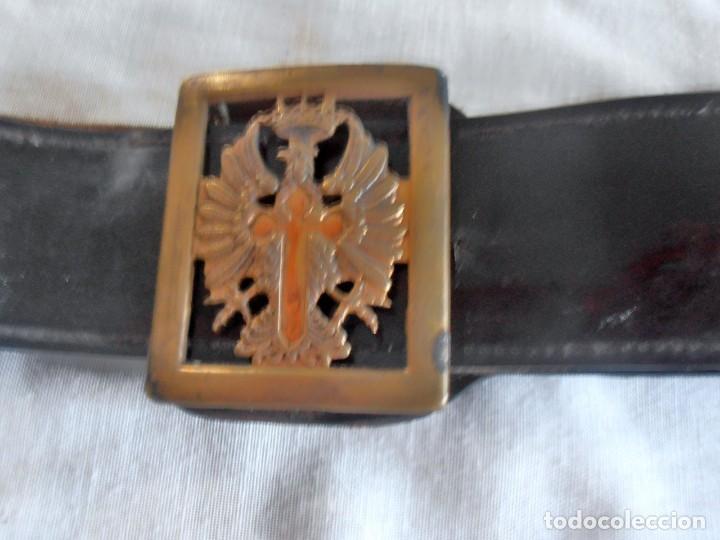 Militaria: 1 CINTURON DE CHAROL DEL EJERCITO - Foto 1