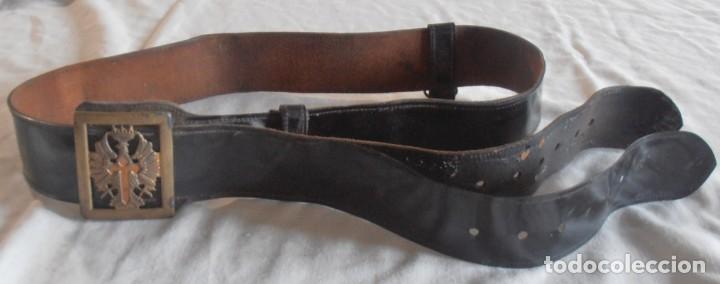 Militaria: 1 CINTURON DE CHAROL DEL EJERCITO - Foto 3