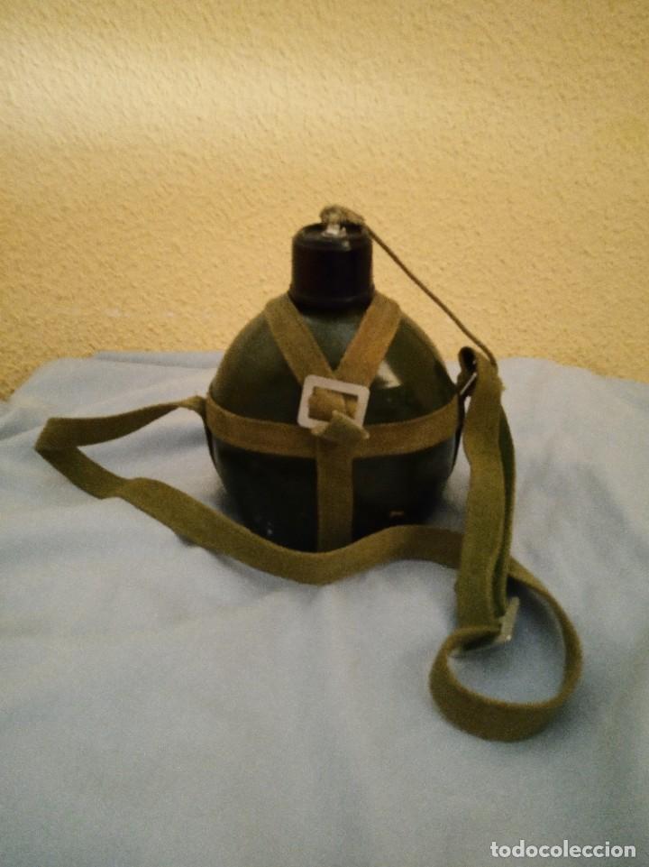 Militaria: Cantimplora militar aluminio esmaltado - Foto 1