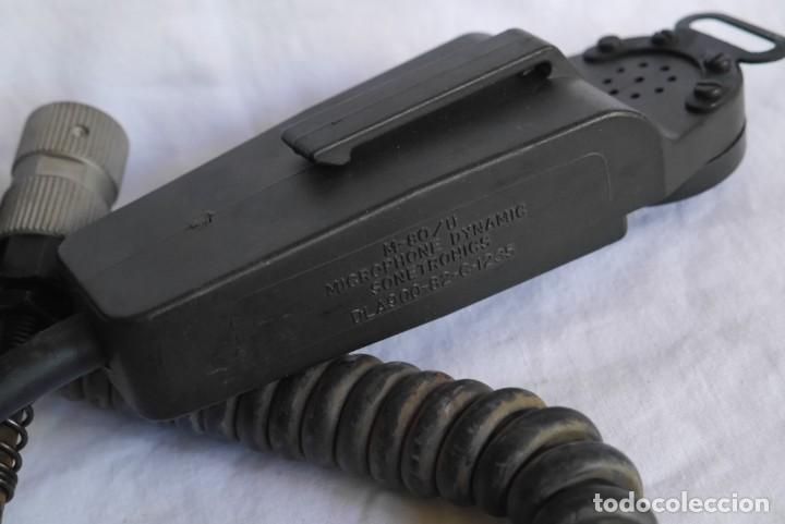 Militaria: Micr&oacute;fono militar americano M80/U - Foto 9