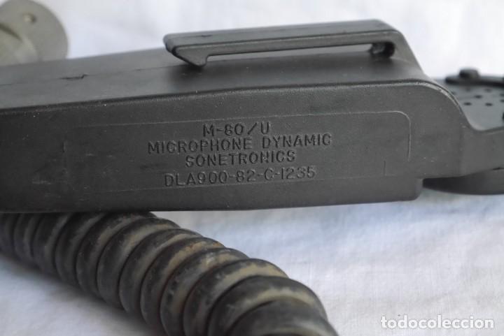 Militaria: Micr&oacute;fono militar americano M80/U - Foto 10