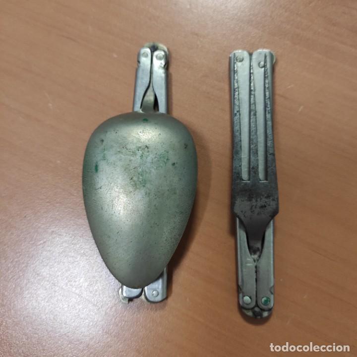 Militaria: ANTIGUOS CUBIERTOS PLEGABLES DEL EJERCITO - Foto 14