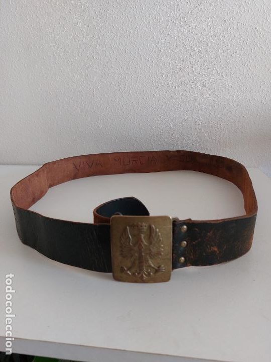 Militaria: CINTUR&Oacute;N EJERCITO ESPA&Ntilde;OL-EPOCA FRANCO - Foto 2