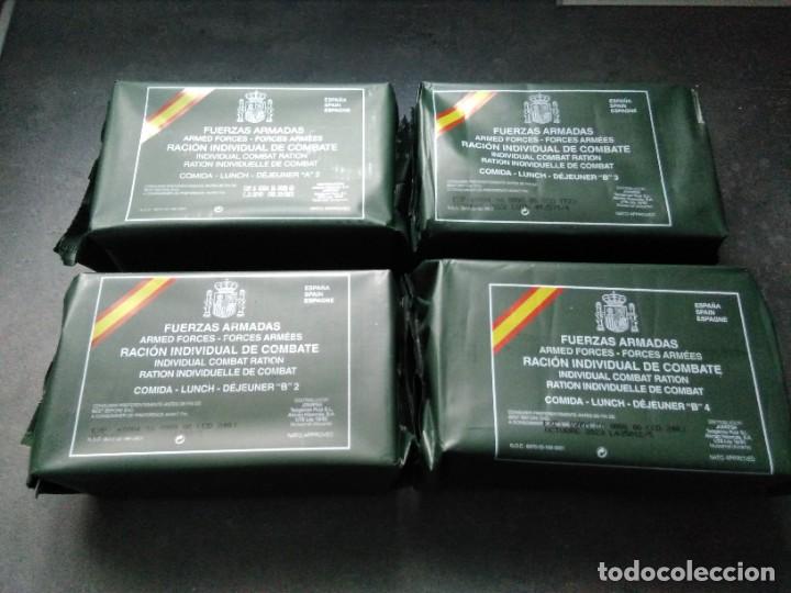 4 raciones de combate ejercito español kit supe - Comprar Equipamiento