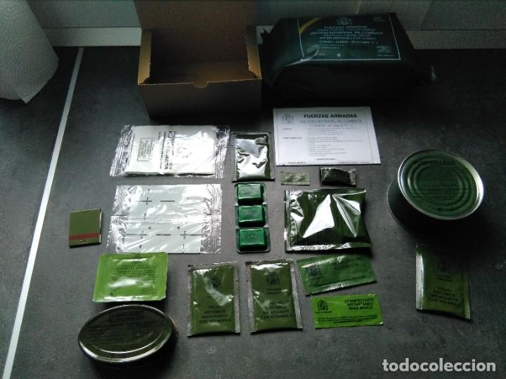 4 raciones de combate ejercito español kit supe - Comprar Equipamiento